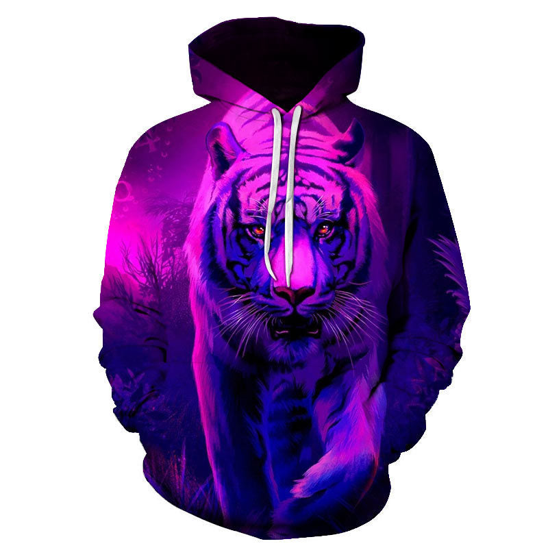 Multi Shade Elegant Digital Printed 3D Hoodie