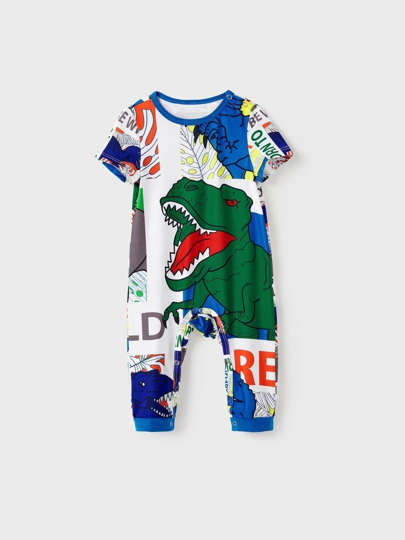 Dinosaur Printed Family Matching Short Set