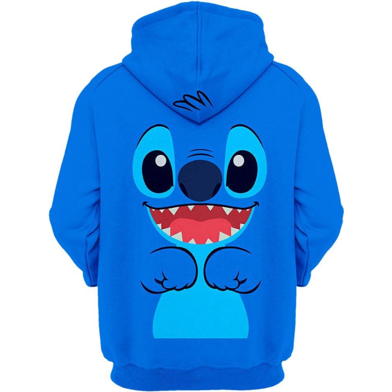 Blue Stitch Hoodie