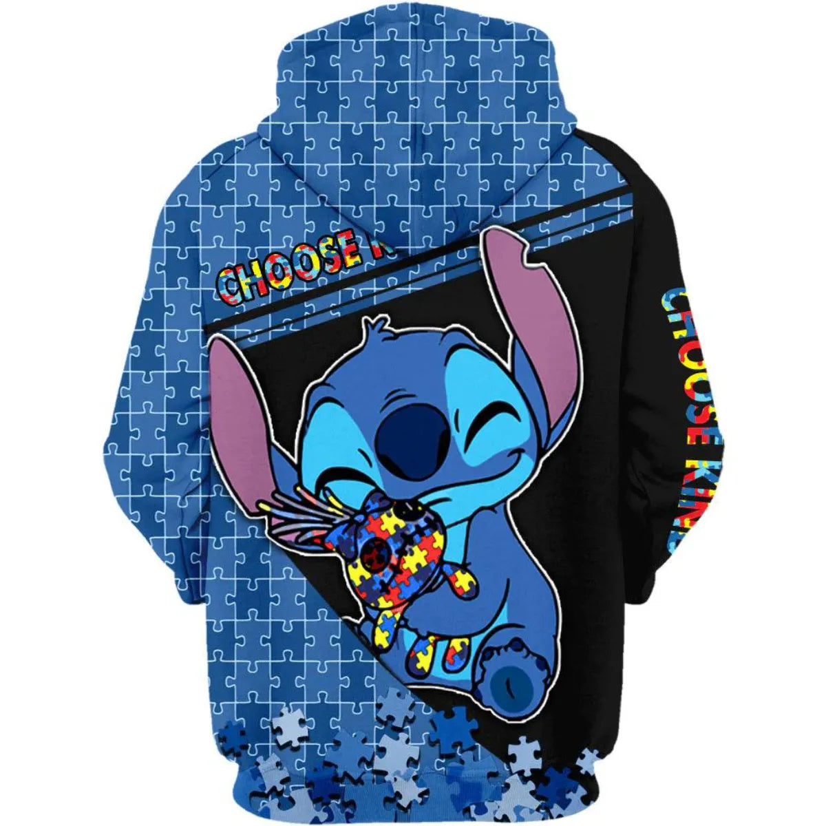 Choose Kind Printed Stitch Unisex Hoodie