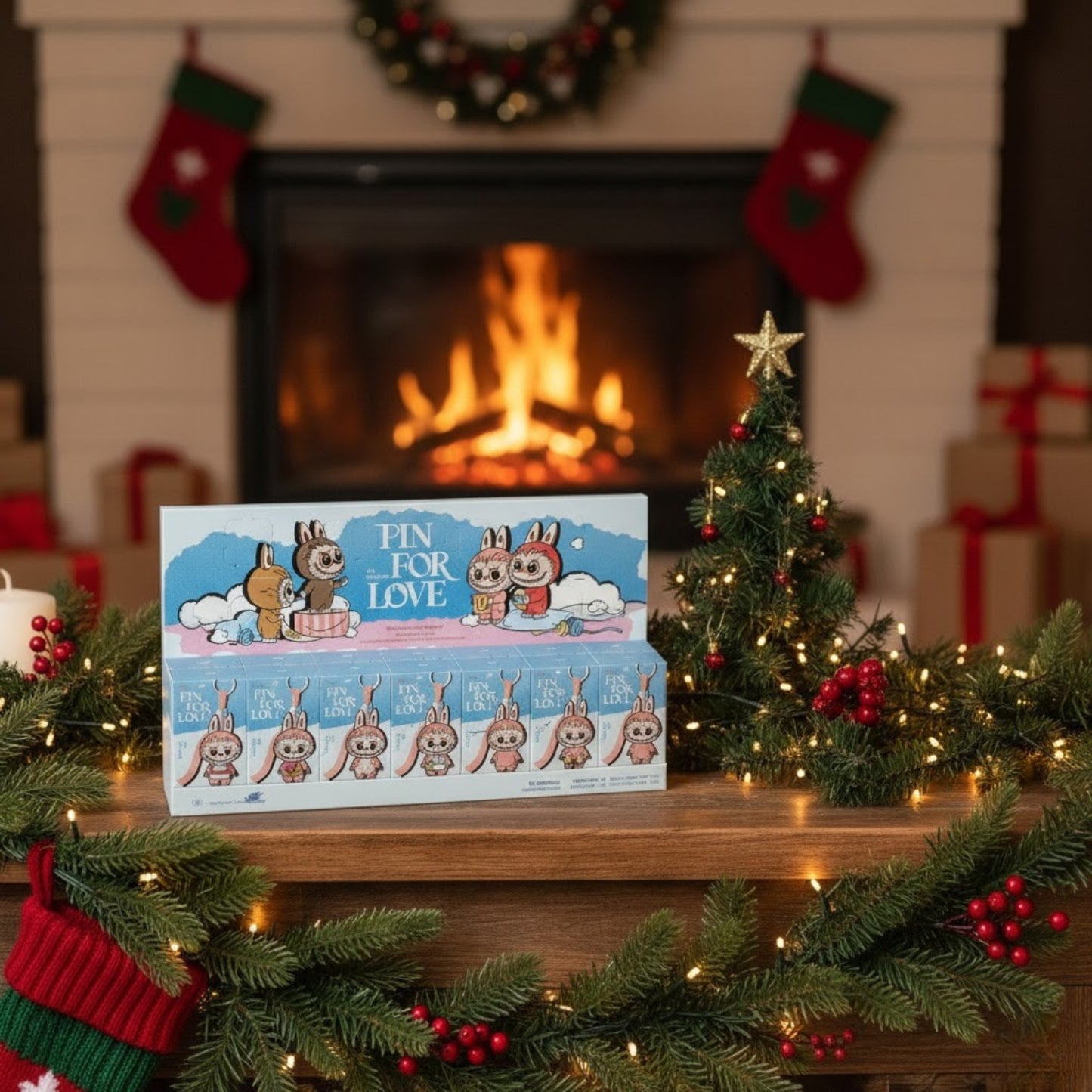 Labubu Advent Calendar 14 Collectible Holiday Figures