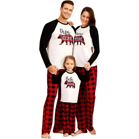 Reindeer Christmas Themed Family Matching Sleepwear