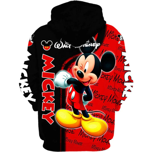 Timeless Mickey Mouse Zip Up Hoodie